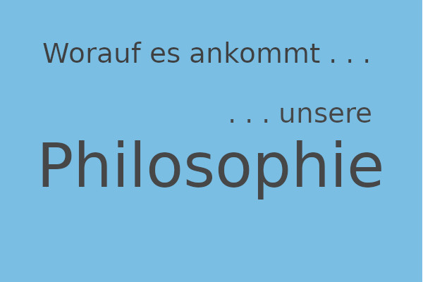 Unsere Behandlungsphilosophie